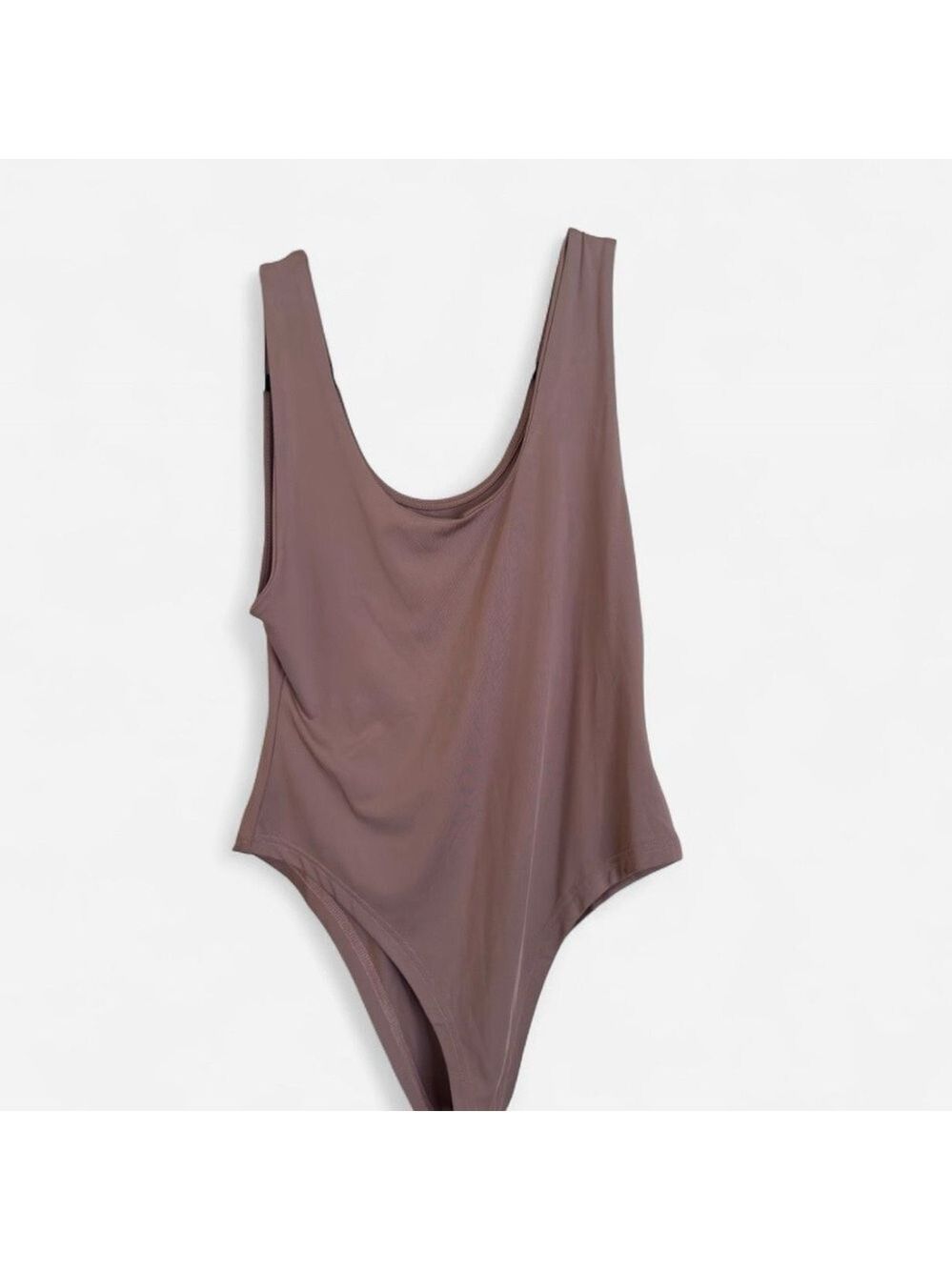 Sleek Brown Bodysuit
